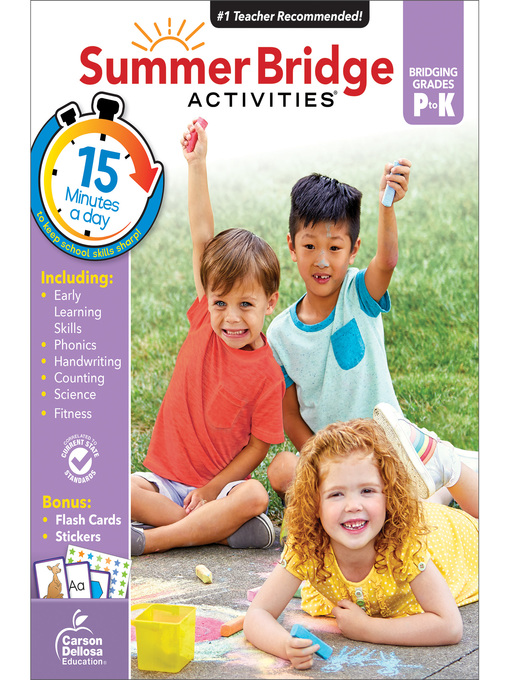 Title details for Summer Bridge Activities®, PreK - Grade K by Summer Bridge Activities - Available